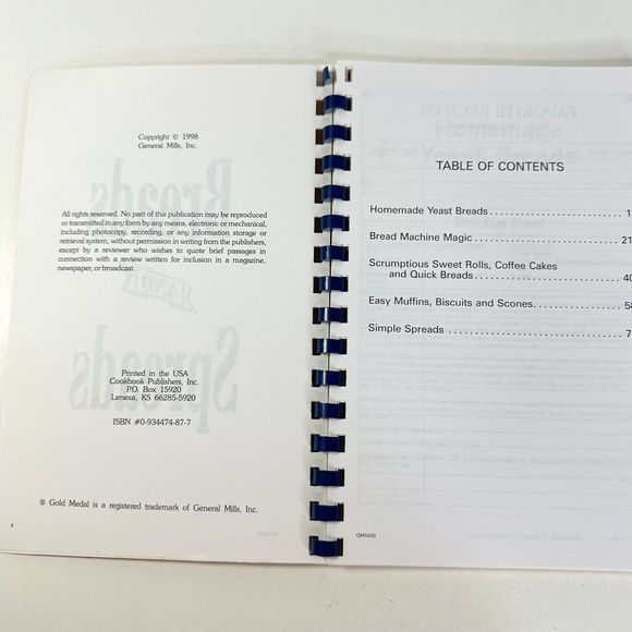 Book Breads & Spreads Vintage by Gold Medal - Picture 3 of 7